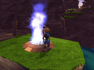 An eco boost being performed on the blue eco vent in Geyser Rock